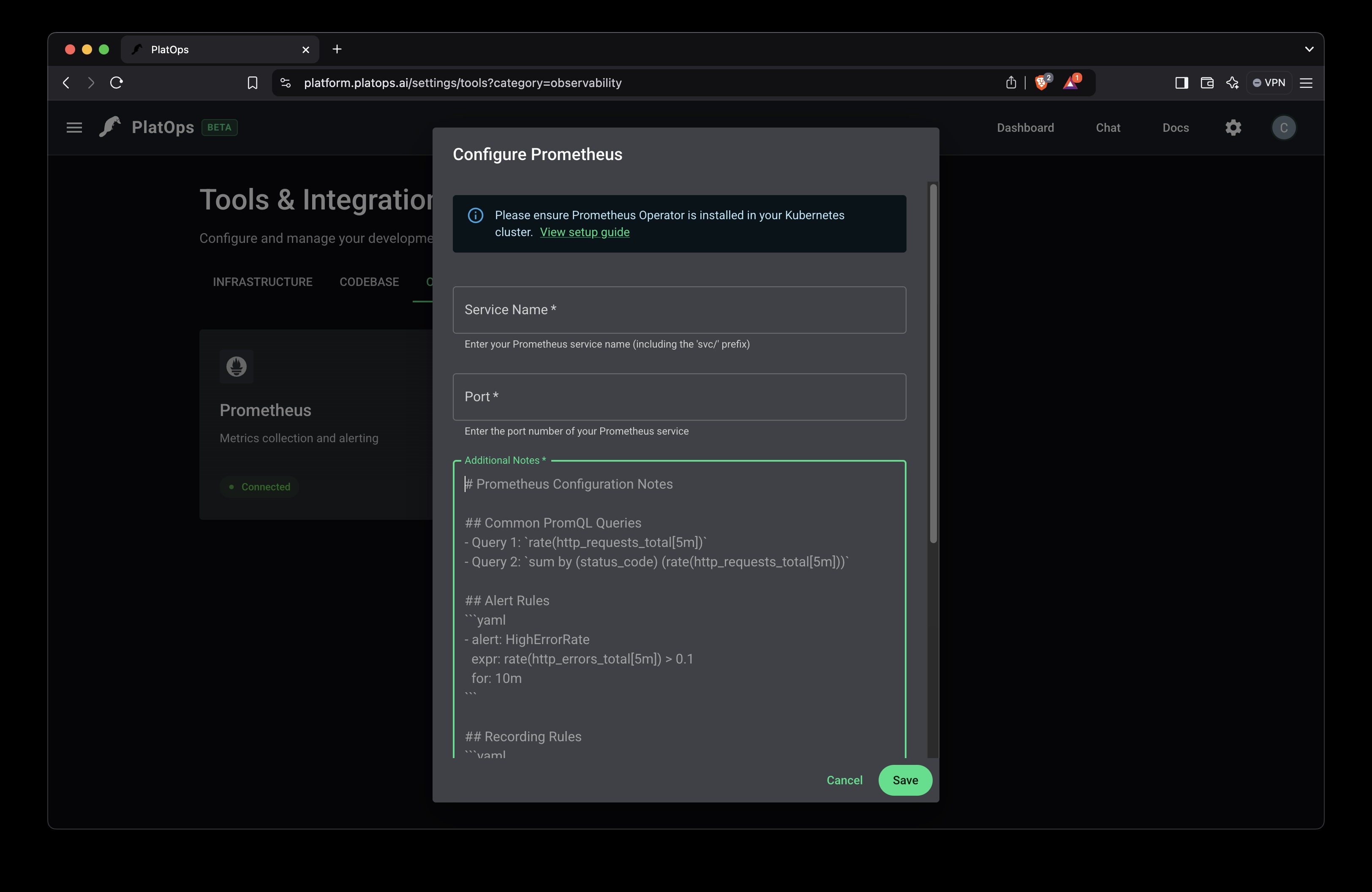 prometheus-setup